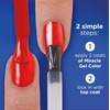 image:imageSally Hansen Miracle Gel Get Mod and Shiny Top Coat Duo Long Lasting GelLike Formula No UV Lamp Needed Nail Polish Duo113 Galaxsea
