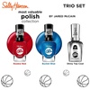 image:imageSally Hansen Miracle Gel Get Mod and Shiny Top Coat Duo Long Lasting GelLike Formula No UV Lamp Needed Nail Polish DuoTrio 020 Rookie Red  400 Bucket Blue 101 Shiny Top Coat