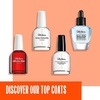 image:imageSally Hansen Nail Treatment Maximum Growth Nail Strengthener  Base Coat amp Nail Protectant  Triple Protein amp Silk Formula for Strong Healthy NailsInsta Dri Top Coat