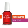 image:imageSally Hansen Nail Treatment Maximum Growth Nail Strengthener  Base Coat amp Nail Protectant  Triple Protein amp Silk Formula for Strong Healthy NailsInsta Dri Top Coat