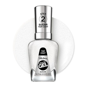 image:imageSally Hansen Miracle Gel Get Mod and Shiny Top Coat Duo Long Lasting GelLike Formula No UV Lamp Needed Nail Polish Duo103 Sugar