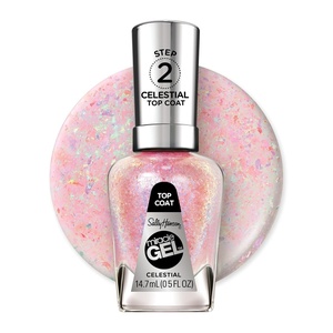 image:imageSally Hansen Miracle Gel Get Mod and Shiny Top Coat Duo Long Lasting GelLike Formula No UV Lamp Needed Nail Polish Duo110 Celestial