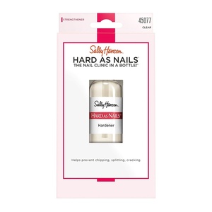 image:imageSally Hansen Nail Treatment Miracle Nail Thickener  Strengthens amp Protects Soft Thin Nails  Infused with Calcium amp Ceramic Gel FormulaHard as Nail Hardener  Super Shine