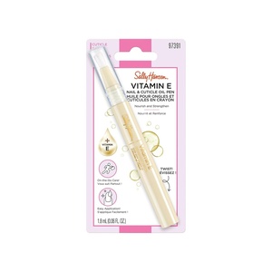 image:imageSally Hansen Vitamin E Nail amp Cuticle Treatment Pen  Hydrates and Conditions Dry Nails  Nourishing Formula with Apricot Oil  Smooth HealthyLooking Nails  Easy MessFree Nail Care on the Go006 Fl Oz Pack of 1
