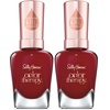 image:imageSally Hansen Color Therapy High Gloss Top Coat  Argan Oil Long Lasting Healthy Nails Nail Strengthener Clear Nail Polish370 Unwined