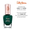 image:imageSally Hansen Color Therapy High Gloss Top Coat  Argan Oil Long Lasting Healthy Nails Nail Strengthener Clear Nail Polish453 Serene Green