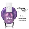 image:imageSally Hansen Nail Treatment Good Kind Pure Nail Polish No Chip Acrylic Top Coat  LongLasting Nail Protection  Strengthens amp Seals Color PlantBased Vegan 16Free Formula355 Iris Dusk