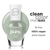image:imageSally Hansen Nail Treatment Good Kind Pure Nail Polish No Chip Acrylic Top Coat  LongLasting Nail Protection  Strengthens amp Seals Color PlantBased Vegan 16Free Formula367 Moss Mosaic