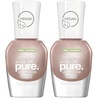 image:imageSally Hansen Nail Treatment Good Kind Pure Nail Polish No Chip Acrylic Top Coat  LongLasting Nail Protection  Strengthens amp Seals Color PlantBased Vegan 16Free Formula115 Powder Room
