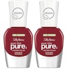 image:imageSally Hansen Nail Treatment Good Kind Pure Nail Polish No Chip Acrylic Top Coat  LongLasting Nail Protection  Strengthens amp Seals Color PlantBased Vegan 16Free Formula320 Cherry amore