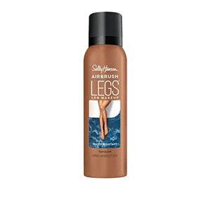 image:imageSally Hansen Airbrush Legs Leg Makeup Medium Easy Application Flawless Looking Legs Water Resistant Transfer Proof LotionSprayOn  Tan Glow