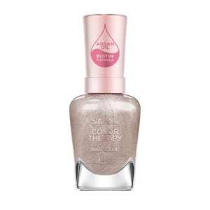 image:imageSally Hansen Color Therapy High Gloss Top Coat  Argan Oil Long Lasting Healthy Nails Nail Strengthener Clear Nail Polish130 One Day At A Time