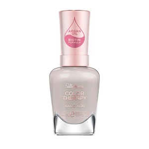 image:imageSally Hansen Color Therapy High Gloss Top Coat  Argan Oil Long Lasting Healthy Nails Nail Strengthener Clear Nail Polish144 Serenity Stone