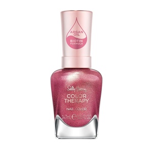 image:imageSally Hansen Color Therapy High Gloss Top Coat  Argan Oil Long Lasting Healthy Nails Nail Strengthener Clear Nail Polish191 Pomegratitude