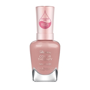 image:imageSally Hansen Color Therapy High Gloss Top Coat  Argan Oil Long Lasting Healthy Nails Nail Strengthener Clear Nail Polish199 Eiffel in Love