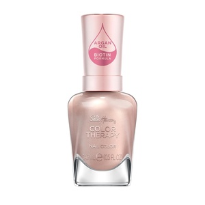image:imageSally Hansen Color Therapy High Gloss Top Coat  Argan Oil Long Lasting Healthy Nails Nail Strengthener Clear Nail Polish200 Powder Room