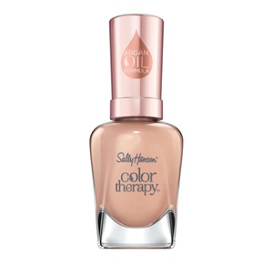 image:imageSally Hansen Color Therapy High Gloss Top Coat  Argan Oil Long Lasting Healthy Nails Nail Strengthener Clear Nail Polish210 Renude