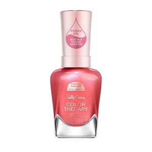image:imageSally Hansen Color Therapy High Gloss Top Coat  Argan Oil Long Lasting Healthy Nails Nail Strengthener Clear Nail Polish252 Morning Blossom petal essence