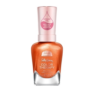 image:imageSally Hansen Color Therapy High Gloss Top Coat  Argan Oil Long Lasting Healthy Nails Nail Strengthener Clear Nail Polish293 Zest Intentions citrus spritz