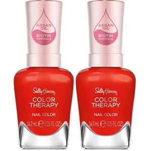 image:imageSally Hansen Color Therapy High Gloss Top Coat  Argan Oil Long Lasting Healthy Nails Nail Strengthener Clear Nail Polish340 rojoiance