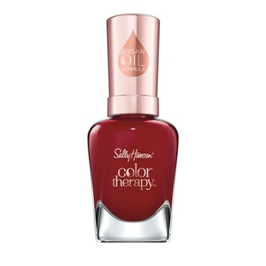 image:imageSally Hansen Color Therapy High Gloss Top Coat  Argan Oil Long Lasting Healthy Nails Nail Strengthener Clear Nail Polish370 Unwined