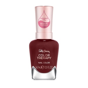 image:imageSally Hansen Color Therapy High Gloss Top Coat  Argan Oil Long Lasting Healthy Nails Nail Strengthener Clear Nail Polish376 Pause And Reset