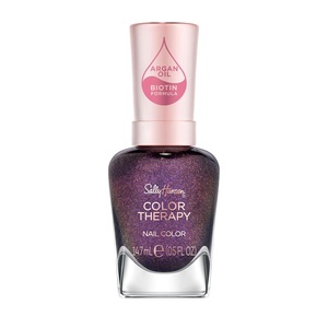 image:imageSally Hansen Color Therapy High Gloss Top Coat  Argan Oil Long Lasting Healthy Nails Nail Strengthener Clear Nail Polish390 Royal Confidante