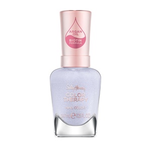 image:imageSally Hansen Color Therapy High Gloss Top Coat  Argan Oil Long Lasting Healthy Nails Nail Strengthener Clear Nail Polish392 Lovely Lavender