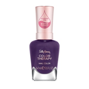 image:imageSally Hansen Color Therapy High Gloss Top Coat  Argan Oil Long Lasting Healthy Nails Nail Strengthener Clear Nail Polish400 Confident Queen