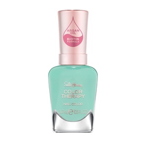 image:imageSally Hansen Color Therapy High Gloss Top Coat  Argan Oil Long Lasting Healthy Nails Nail Strengthener Clear Nail Polish451 Take A Mint