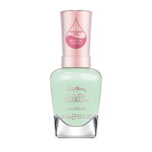 image:imageSally Hansen Color Therapy High Gloss Top Coat  Argan Oil Long Lasting Healthy Nails Nail Strengthener Clear Nail Polish452 Cool as a Cucumber