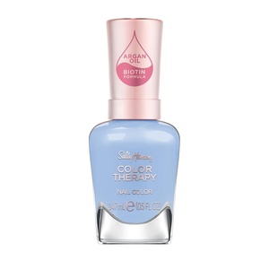 image:imageSally Hansen Color Therapy High Gloss Top Coat  Argan Oil Long Lasting Healthy Nails Nail Strengthener Clear Nail Polish454 Dressed To Chill