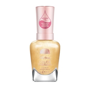 image:imageSally Hansen Color Therapy High Gloss Top Coat  Argan Oil Long Lasting Healthy Nails Nail Strengthener Clear Nail Polish462 Peel the Love citrus spritz