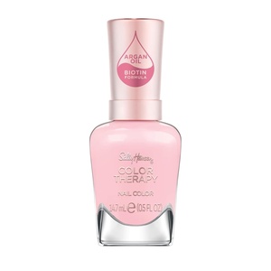 image:imageSally Hansen Color Therapy High Gloss Top Coat  Argan Oil Long Lasting Healthy Nails Nail Strengthener Clear Nail Polish537 Tulle Much