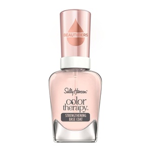 image:imageSally Hansen Color Therapy High Gloss Top Coat  Argan Oil Long Lasting Healthy Nails Nail Strengthener Clear Nail PolishStrengthening Base Coat