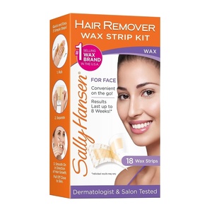 image:imageSally Hansen Microwavable Wax Starter Kit for Body Legs Underarms amp Bikini  Removes Hair from Root  Vegan amp Dermatologist TestedWax Strips For Face