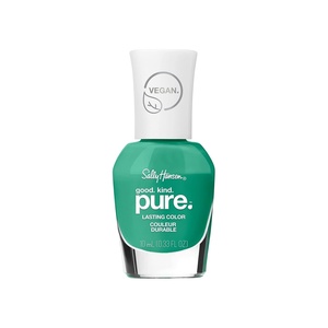 image:imageSally Hansen Nail Treatment Good Kind Pure Nail Polish No Chip Acrylic Top Coat  LongLasting Nail Protection  Strengthens amp Seals Color PlantBased Vegan 16Free Formula377 Thyme Off