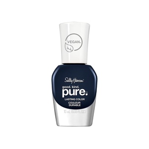 image:imageSally Hansen Nail Treatment Good Kind Pure Nail Polish No Chip Acrylic Top Coat  LongLasting Nail Protection  Strengthens amp Seals Color PlantBased Vegan 16Free Formula365 Blueberry Tart
