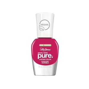 image:imageSally Hansen Nail Treatment Good Kind Pure Nail Polish No Chip Acrylic Top Coat  LongLasting Nail Protection  Strengthens amp Seals Color PlantBased Vegan 16Free Formula291 Passion Flower