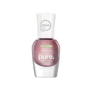 image:imageSally Hansen Nail Treatment Good Kind Pure Nail Polish No Chip Acrylic Top Coat  LongLasting Nail Protection  Strengthens amp Seals Color PlantBased Vegan 16Free Formula227 Precious Stone