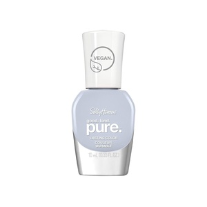 image:imageSally Hansen Nail Treatment Good Kind Pure Nail Polish No Chip Acrylic Top Coat  LongLasting Nail Protection  Strengthens amp Seals Color PlantBased Vegan 16Free FormulaSugar