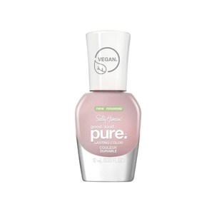 image:imageSally Hansen Nail Treatment Good Kind Pure Nail Polish No Chip Acrylic Top Coat  LongLasting Nail Protection  Strengthens amp Seals Color PlantBased Vegan 16Free Formula235 Opulent Opal