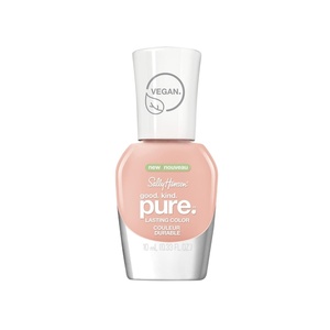 image:imageSally Hansen Nail Treatment Good Kind Pure Nail Polish No Chip Acrylic Top Coat  LongLasting Nail Protection  Strengthens amp Seals Color PlantBased Vegan 16Free Formula229 Rock Steady