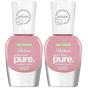 image:imageSally Hansen Nail Treatment Good Kind Pure Nail Polish No Chip Acrylic Top Coat  LongLasting Nail Protection  Strengthens amp Seals Color PlantBased Vegan 16Free Formula210 Arcilla meique