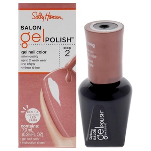 image:imageSally Hansen Salon Gel Polish Gel Top Coat Chip Resistant Shiny Finish LED Lamp Required150 Pink Pong