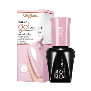image:imageSally Hansen Salon Gel Polish Gel Top Coat Chip Resistant Shiny Finish LED Lamp Required902 Rosey Cheeks