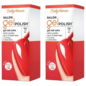 image:imageSally Hansen Salon Gel Polish Nail Lacquer Kook A Mango 014 Fl Oz Pack of 2