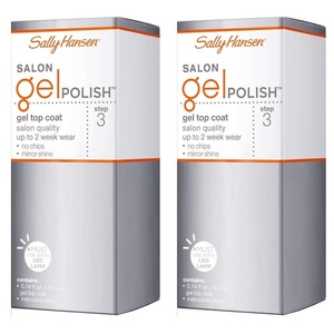 image:imageSally Hansen Salon Gel Polish Nail Top Coat 014 Fl Oz Pack of 2