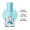 image:imageSally Hansen InstaDri Hershey Kisses Nail Polish  Quick Dry Long Lasting StreakFree Shine  Opaque Shimmery  726 Giving Kisses  725 I Want Kisses  Silver and Blue Nail Duo766 Unapologetically Blue