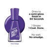 image:imageSally Hansen InstaDri Hershey Kisses Nail Polish  Quick Dry Long Lasting StreakFree Shine  Opaque Shimmery  726 Giving Kisses  725 I Want Kisses  Silver and Blue Nail Duo478 Vivid Voltage